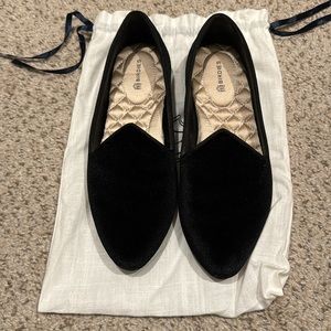 Black Suede Heron Birdies